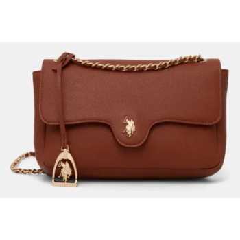 τσάντα u.s. polo assn. jones χρώμα κόκκινο, biuje8386wvp