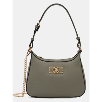 τσάντα u.s. polo assn. jones χρώμα πράσινο, biuj86452wvp