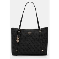 τσάντα guess χρώμα: μαύρο, hwesg9 51023 κύριο υλικό: 100% poliuretan
φόδρα: 100% πολυεστέρας