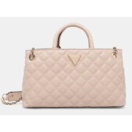 τσάντα guess giully χρώμα: ροζ, hwqg87 48090 κύριο υλικό: 100% poliuretan
φόδρα: 80% πολυεστέρας, 20