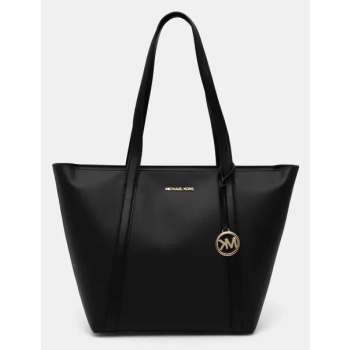 τσάντα michael michael kors χρώμα μαύρο, 35s4g3ft3i 87%