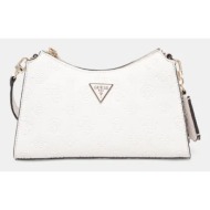 τσάντα guess cresidia χρώμα: άσπρο, hwpg93 49180 κύριο υλικό: 100% poliuretan
φόδρα: 80% πολυεστέρας