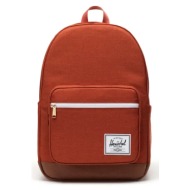 σακίδιο πλάτης herschel pop quiz backpack χρώμα: πορτοκαλί, 11405-06498-os πολυεστέρας