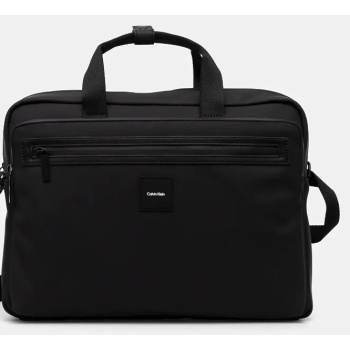 τσάντα calvin klein χρώμα μαύρο, k50k512238 συνθετικό