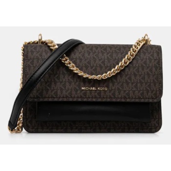 τσάντα michael michael kors χρώμα καφέ, 30r5gc7l3b 90%