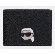 πορτοφόλι karl lagerfeld χρώμα: μαύρο, a1w32125 κύριο υλικό: 58% ανακυκλωμένη πολυουρεθάνη, 42% poli