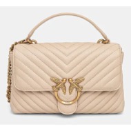 δερμάτινη τσάντα pinko ...