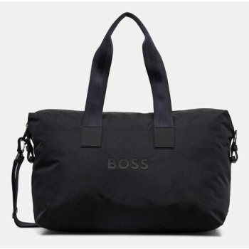 τσάντα boss χρώμα μαύρο κύριο υλικό 100% ανακυκλωμένος