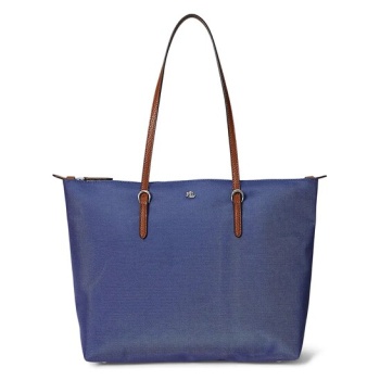 τσάντα lauren ralph lauren χρώμα μαύρο, 431916737 υλικό 1