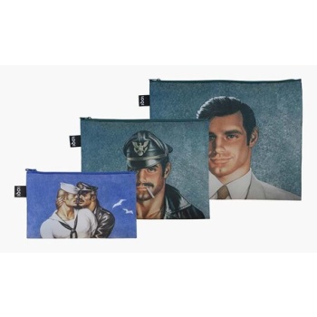 σετ τσαντάκια loqi bon voyage 3-pack  πολυεστέρας