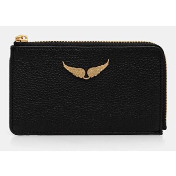 δερμάτινο πορτοφόλι zadig&voltaire γυναικείο, χρώμα