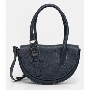 δερμάτινη τσάντα silvian heach spagnoli χρώμα ροζ