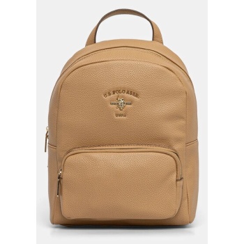 σακίδιο πλάτης u.s. polo assn. stanford χρώμα μπεζ