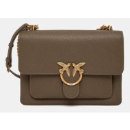 δερμάτινη τσάντα pinko ...