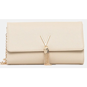 τσάντα valentino bags χρώμα μαύρο, vbs1r401g κύριο υλικό