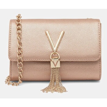 τσάντα valentino bags χρώμα μαύρο, vbs1r403g μεμβράνη