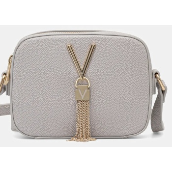 τσάντα valentino bags χρώμα μαύρο, vbs1r409g κύριο υλικό