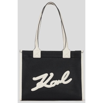 τσάντα karl lagerfeld χρώμα μπεζ, a1w30042 58%