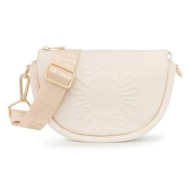 δερμάτινη τσάντα tous miranda χρώμα: μπεζ, 2002020301 δέρμα βοοειδών