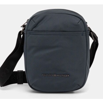 σακίδιο tommy hilfiger χρώμα γκρι, am0am13111 96%