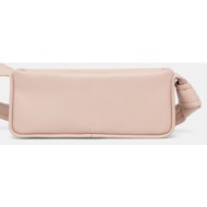 τσάντα calvin klein jeans χρώμα: ροζ, k60k613055 100% poliuretan