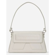 δερμάτινη τσάντα karl lagerfeld χρώμα: άσπρο, a1w30154 κύριο υλικό: 100% δέρμα βοοειδών
φόδρα: 100% 