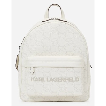 σακίδιο πλάτης karl lagerfeld χρώμα άσπρο, a1w30133 κύριο