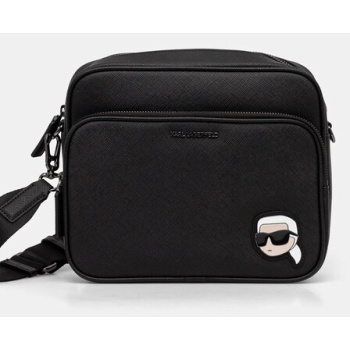 σακίδιο karl lagerfeld k/ikon χρώμα μαύρο, a1m30075 κύριο