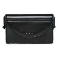 παιδική τσάντα marni mw86f - mini bag bags χρώμα: μαύρο, m01256 κύριο υλικό: 100% pu - πολυουρεθάνη
