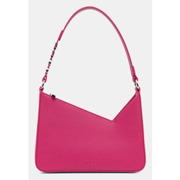 τσάντα hugo χρώμα ροζ, 50536988 υλικό 1 62% ανακυκλωμένη
