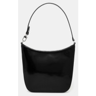 δερμάτινη τσάντα by far suli χρώμα: μαύρο, mwbsb053cl017bk001pl κύριο υλικό: 100% φυσικό δέρμα