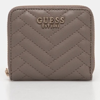 πορτοφόλι guess anning χρώμα γκρι, swqg95 08137 100%