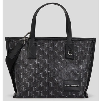 τσάντα karl lagerfeld χρώμα μπεζ, a1w30184 κύριο υλικό