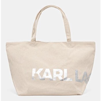 τσάντα karl lagerfeld χρώμα μαύρο, a1w50060 60%