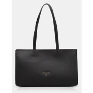 δερμάτινη τσάντα patrizia pepe χρώμα: μαύρο, 8b0236 l001 κύριο υλικό: 100% φυσικό δέρμα
φόδρα: 100% 