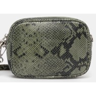 τσάντα answear lab χρώμα: πράσινο 100% φυσικό δέρμα