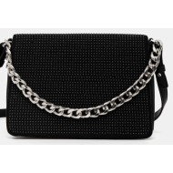 τσάντα dkny χρώμα: μαύρο, r44emi05 κύριο υλικό: 100% πολυεστέρας
φινίρισμα: 100% poliuretan