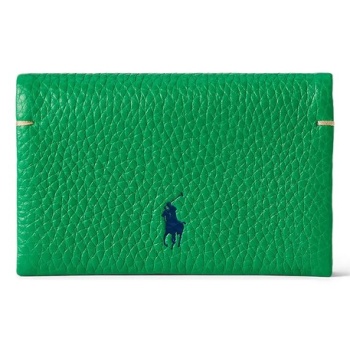 δερμάτινο πορτοφόλι polo ralph lauren γυναικείο, χρώμα