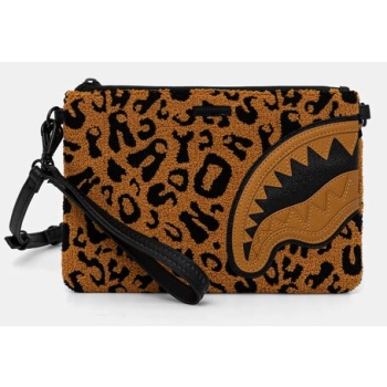 σακίδιο sprayground χρώμα καφέ, 910b6897nsz 100%