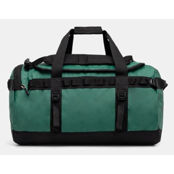 τσάντα the north face base camp duffel - m χρώμα πράσινο