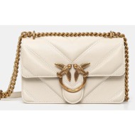 δερμάτινη τσάντα pinko χρώμα: μπεζ, 104550 a26z κύριο υλικό: 100% φυσικό δέρμα
πρόσθετο υλικό 1: 100