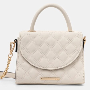 τσάντα aldo jennobaldar χρώμα μπεζ, 13989229 κύριο υλικό