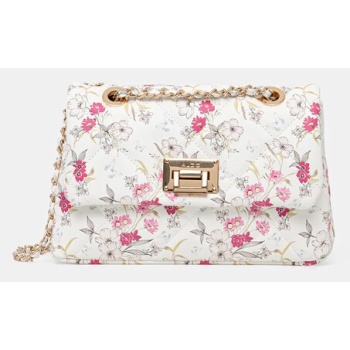 τσάντα aldo simkee χρώμα άσπρο, 13941238 κύριο υλικό 100%