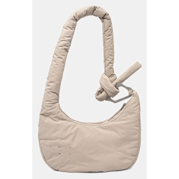 τσάντα heliot emil χρώμα μπεζ, press25_14_026_st18_co 100%