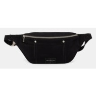 τσάντα φάκελος calvin klein jeans χρώμα: μαύρο, lv04g3027g 100% ανακυκλωμένος πολυεστέρας