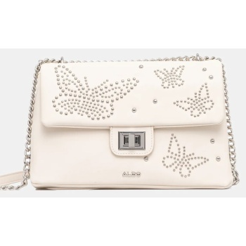 τσάντα aldo cruria χρώμα μπεζ, 13990687 κύριο υλικό 100%