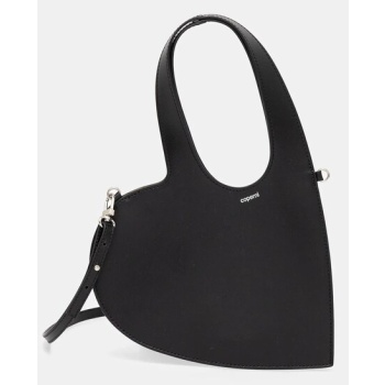 δερμάτινη τσάντα coperni crossbody baby heart tote χρώμα
