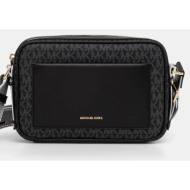 τσάντα michael michael kors χρώμα: μαύρο, 32r5g5vc3b 89% pvc, 10% πολυεστέρας, 1% poliuretan