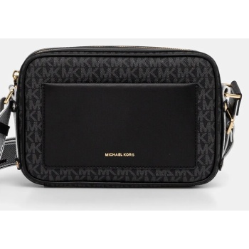 τσάντα michael michael kors χρώμα μαύρο, 32r5g5vc3b 89%
