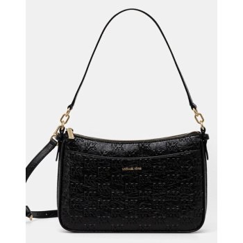 τσάντα michael michael kors χρώμα μαύρο, 32r5gj6c6l 78%